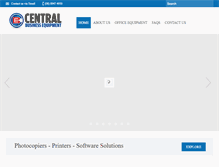 Tablet Screenshot of cenbus.com.au